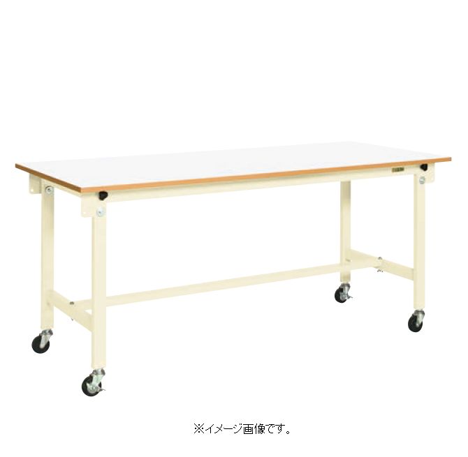 【代引き不可】【時間指定・日祝着不可】SAKAE/サカエ 軽量作業台CKタイプ(移動式) 1200X750X810mm 組立式 CK-127FRNIV