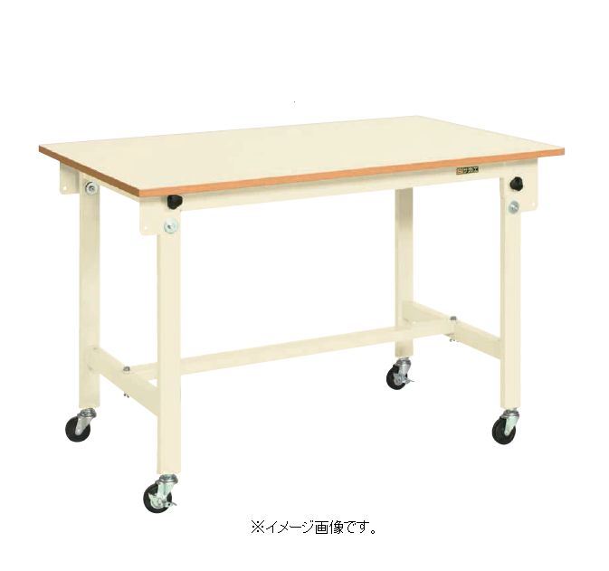 【時間指定・日祝着不可】SAKAE/サカエ 軽量作業台CKタイプ(移動式) 1800X750X810mm 組立式 CK-187PRNI|ひめこうぐ