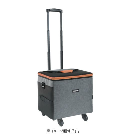 ＴＲＵＳＣＯ/トラスコ中山（株） 保冷キャリー ４３０Ｘ３１０Ｘ４２０ｍｍ 約５０～５６Ｌ クーラーボックス 暑さ対策 熱中症対策 COOLCARRY