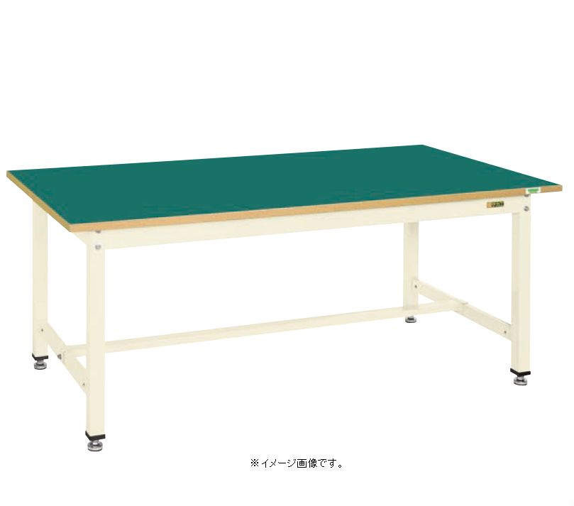【代引き不可】【時間指定・日祝着不可】SAKAE/サカエ 中量作業台ＫＴタイプ 1800X750X740mm 組立式 KT-693FENI