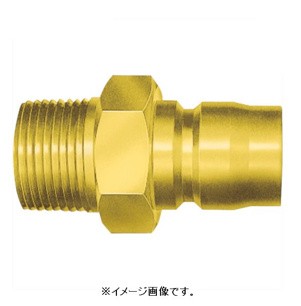 【楽天市場】日東工器 6TPM BRASS TSPカプラ 真ちゅう製（めねじ取付用プラグ） 相手側Rc3／4（00574） 6TPM