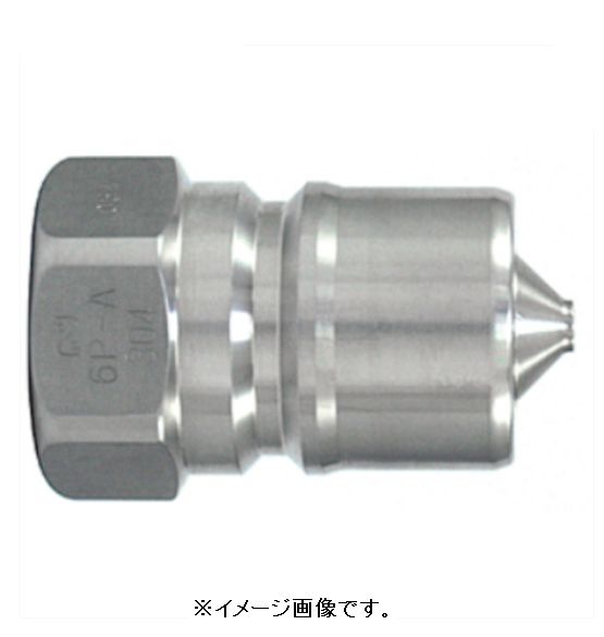 日東工器 6P-A SUS FKM ＳＰカプラ タイプＡ ステンレス製 ふっ素ゴムＦＫＭ Ｘ－１００（０７９３７） 6P-A SUS FKM