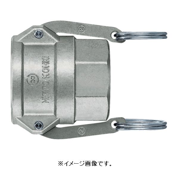 日東工器 LD-12TSF SUS NBR レバーロックカプラ（おねじ取付用） ステンレス 相手側取付サイズＲ１ １／２インチ（７９８０８） LD-12TSF SUS NBR