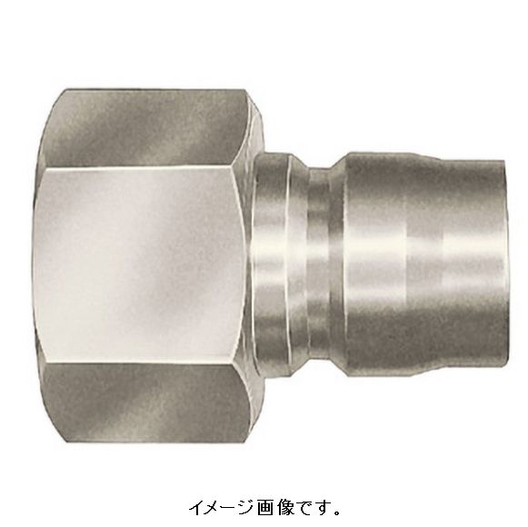 日東工器 16TPF STEEL ＴＳＰカプラ 鋼鉄製（おねじ取付用プラグ） 相手側Ｒ２（００８２７） 16TPF STEEL