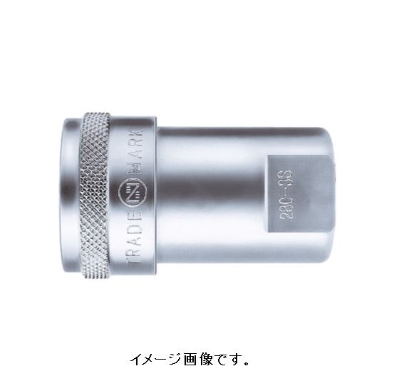 日東工器 280-4S STEEL NBR ２８０カプラ 高圧用相手側取付サイズＲ１／２（５４８６３） 280-4S STEEL NBR