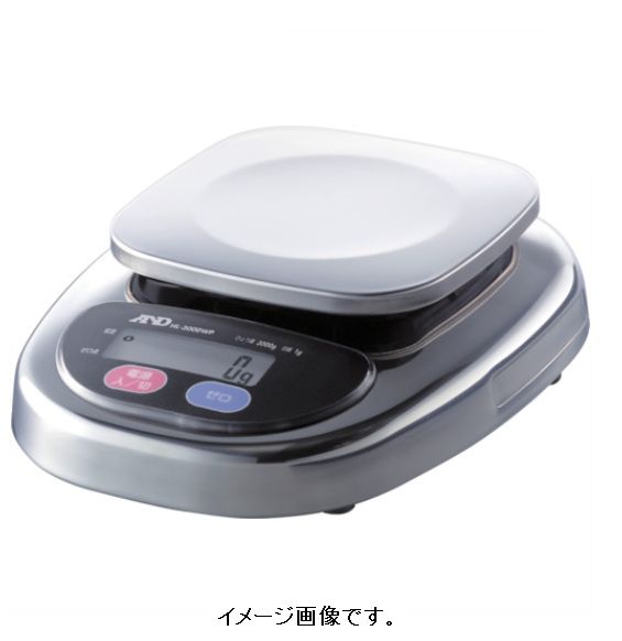 【6月4日20時～6月11日1：59押さえるP5倍】Ａ＆Ｄ/エー・アンド・デイ HL-3000WP 防塵・雨合羽デジタルはかりお水男の子皿大きさ１２８×１２８粍 HL-3000WP（HL3000WP）