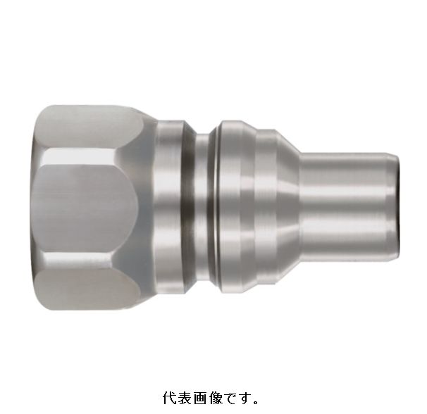 日東工器 HSU-6P SUS HNBR ＨＳＵカプラ 高圧用相手側取付サイズＲ３／４耐圧力（ＭＰａ）３１．５（６０９６２） HSU-6P SUS HNBR