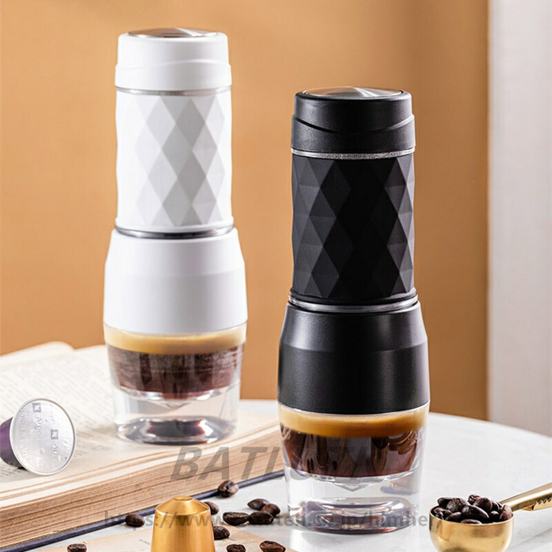 楽天市場】ワンダーシェフ ポータブルエスプレッソメーカー コーヒー粉