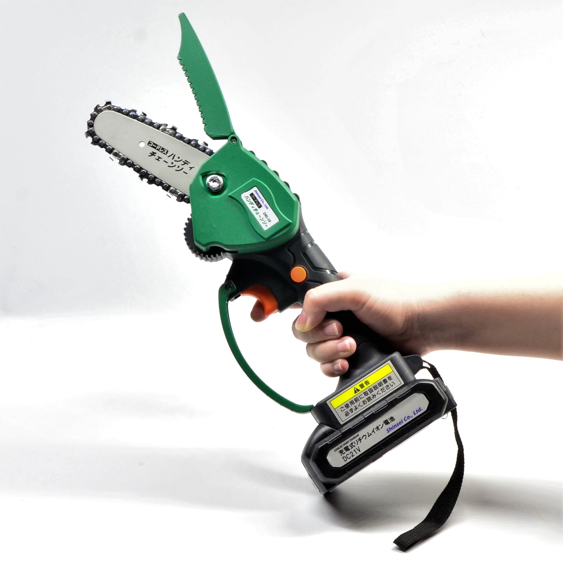 WIZA 18V 電動チェーンソー wz-18hcs 芝刈りWZG-18B ウイザ WIZ'A