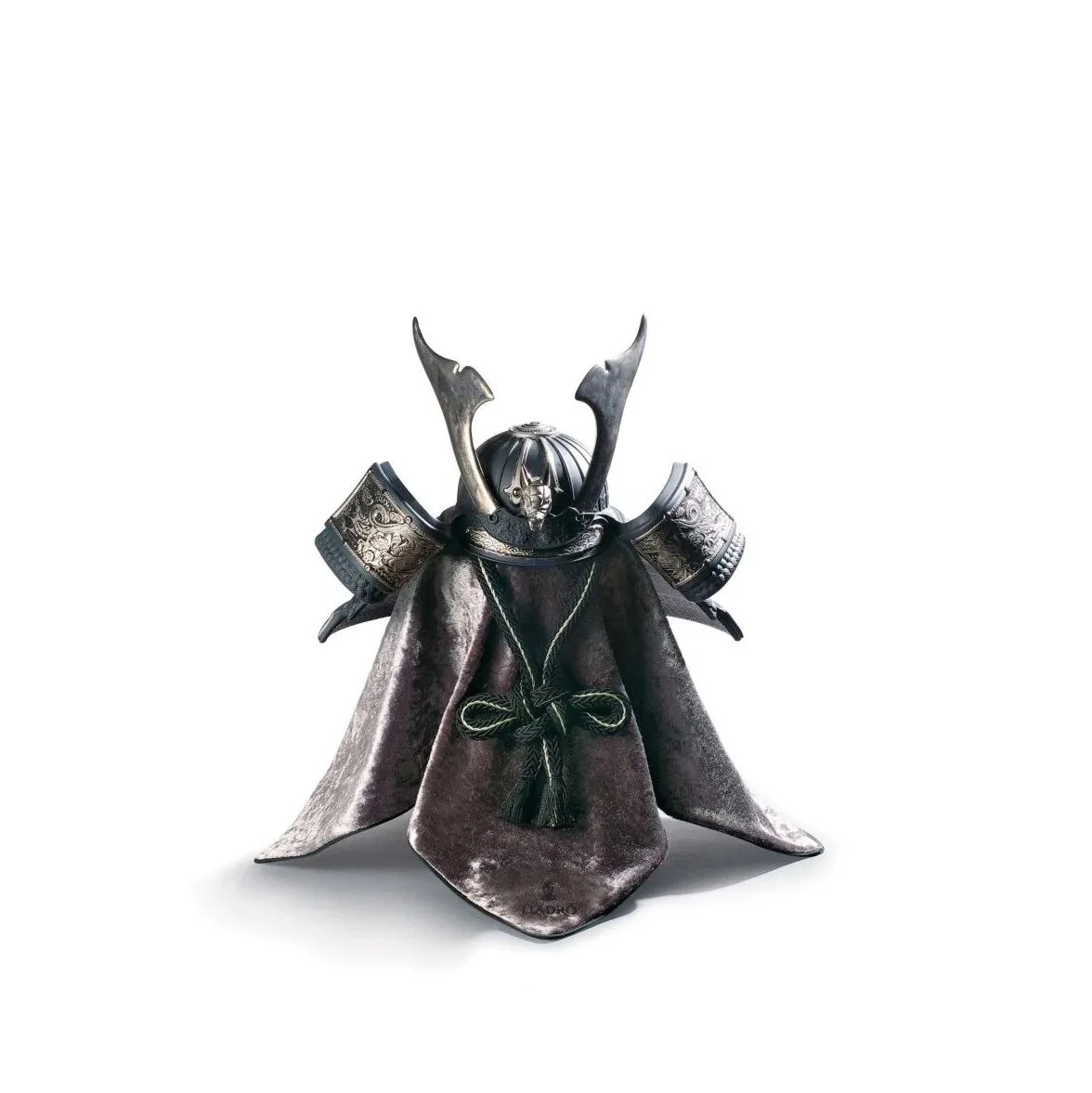 五月あやつり人形 兜飾りつけLLADRO リヤドロ 兜(Black) 瀬戸もの兜