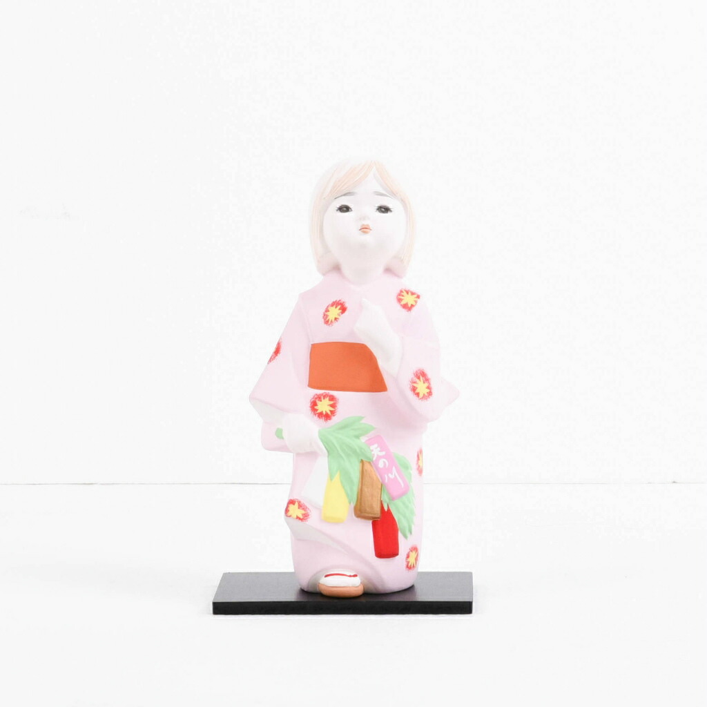 楽天市場】[博多人形いとう] 人形 博多人形 絵日傘 芳巳作 /福岡 博多