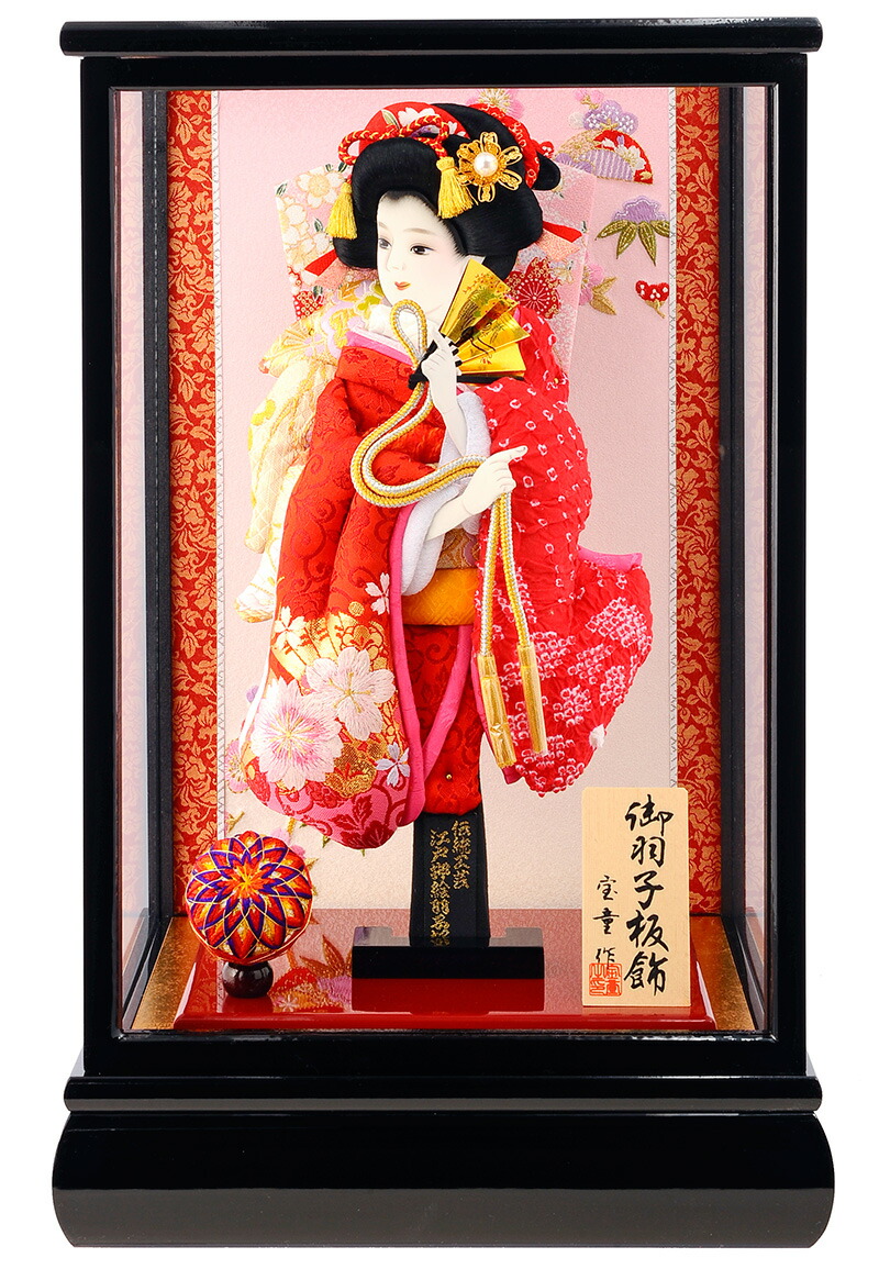 羽子板 ケース 初春 11号 極上舞桜羽子板