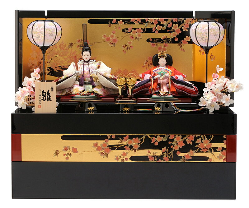 楽天市場】雛人形 ひな人形 K308 内閣総理大臣賞受賞屏風 コンパクト