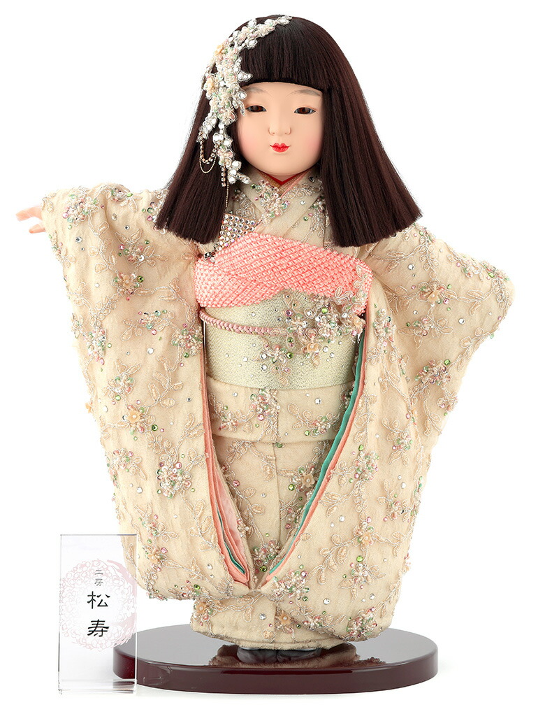 ももけろ堂のいちまさん　小さな市松人形　手作り市松人形 Amazon | 市松人形 童人形 いちまさん 人形工房松寿 京友禅 管理