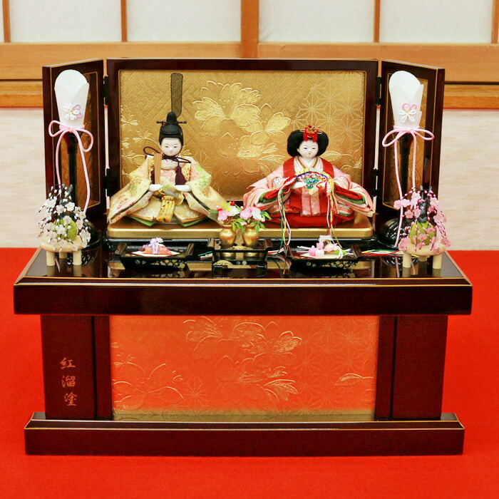 雛人形かわいいおしゃれ人気【小町（黄）雛】お雛様おひな様おひなさまおひなさんお雛さんひな人形雛飾りひな飾り親王飾りモダン高級購入初節句優しいお顔綺麗二人親王可愛い衣装ひな祭りオシャレ