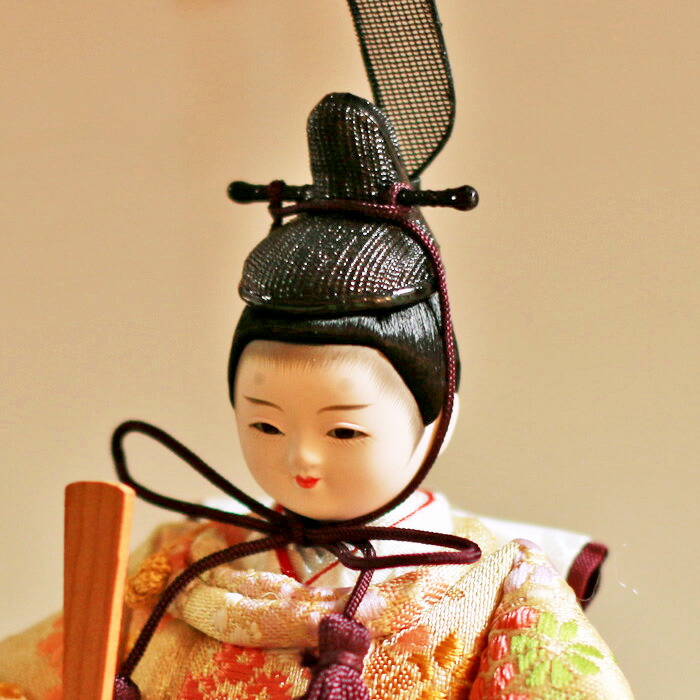 雛人形かわいいおしゃれ人気【小町（黄）雛】お雛様おひな様おひなさまおひなさんお雛さんひな人形雛飾りひな飾り親王飾りモダン高級購入初節句優しいお顔綺麗二人親王可愛い衣装ひな祭りオシャレ