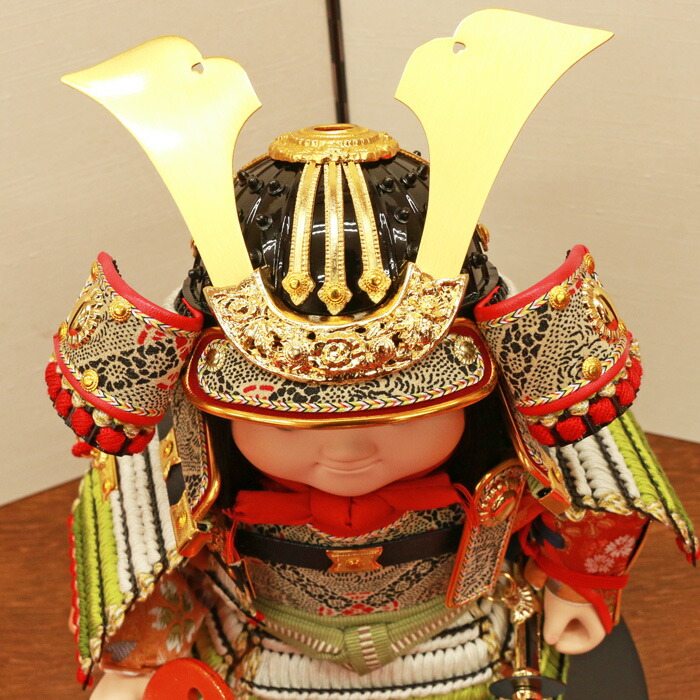 五月人形大将飾りかわいい【幸一光大翔(ひろと)】人気５月人形コンパクト子供大将