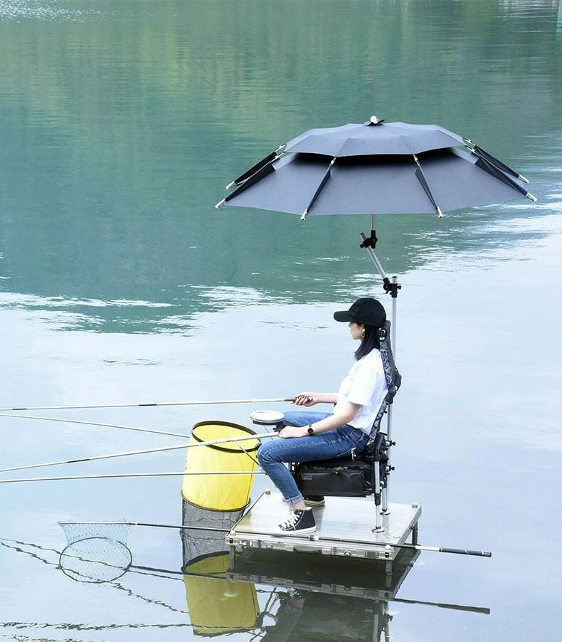 36 カサ かさ かぶる傘 ビーチパラソル 雨傘 日傘 パラソル 庭傘 撥水加工 日除け UVカット フィッシングパラソル 釣り用傘 釣り