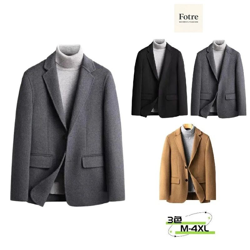 防寒 厚地 メンズ 暖かい ビジネス マフラー付き カジュアル 90%ダウン ライナー付き 冬服 脱着可 70%ウール アウター アメカジ｜hinata京都