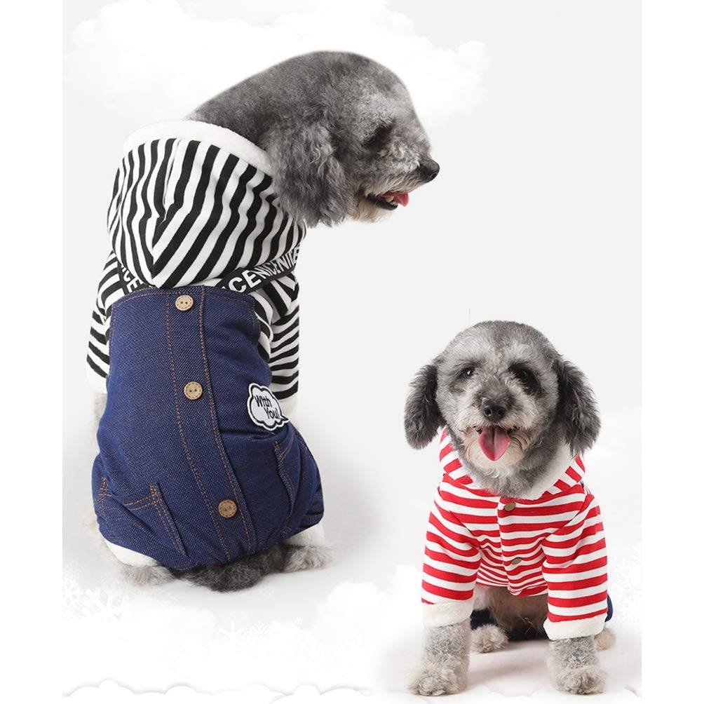 フー パーカー 長袖 犬の服 ペット用品 防寒 モコモコ 秋冬用 犬用 ペット服 つなぎ かわいい ふく 服 犬 サロペット 冬服 犬 服