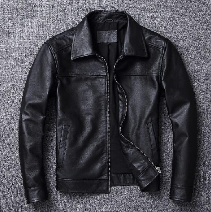 男性ライダース 革ジャンメンズ 本革 牛革 男子ライダース レザージャケット アウターショートコートブルゾン 12,264円