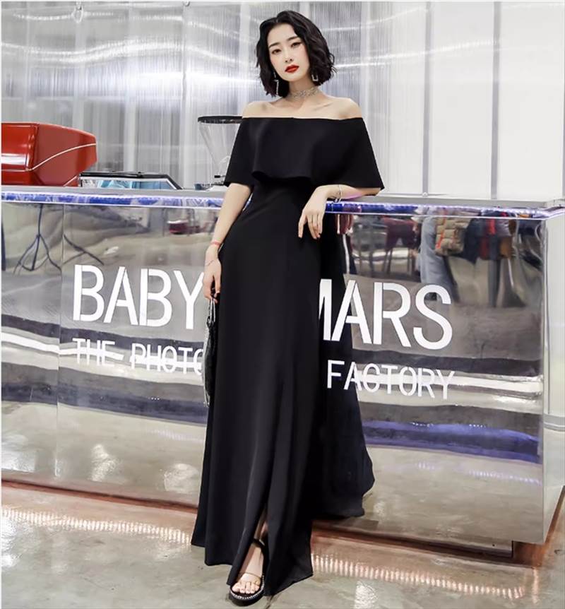 パーティードレス パーティドレス 二次会ドレス ロングドレス ロング ロング丈 マキシ マキシ丈 オフショルダー オフショ｜hinata京都