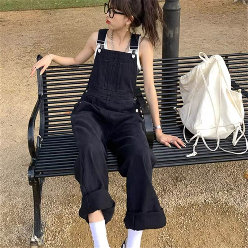 オーバーオール サロペット ハイウエスト ボタン かわいい 大人可愛い きれいめ シンプル カジュアル 大人 上品 おしゃれ
