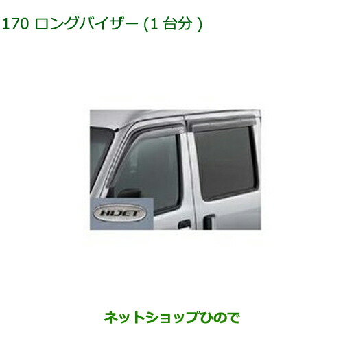 アトレーワゴン S321G S331G 純正ワイドバイザー1台分 新品未使用 アトレーワゴン ワイドバイザー(1台分） ダイハツ純正部品 S321G
