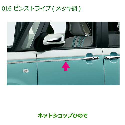 楽天市場】純正部品ダイハツ ムーヴ キャンバスサイドピンモール