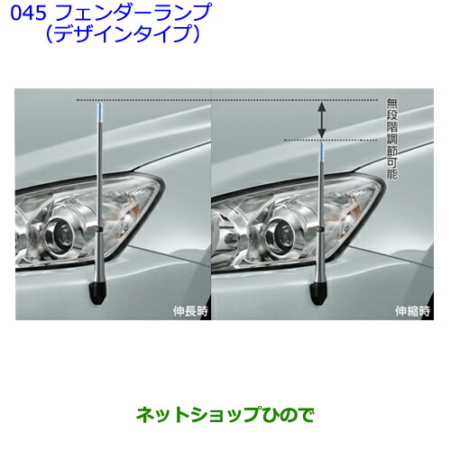 TOYOTA トヨタ　純正　コーナーポール　フェンダーランプ　ブルー 2012-045.jpg