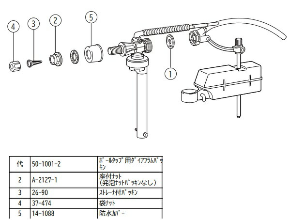 LIXIL(INAX) ボールタップ TF-V180BUN 7,068円