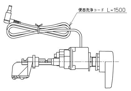 TOTO(トートー) リモコン便器洗浄ユニット ウォシュレット専用 （密結便器右ハンドル用） TCA353