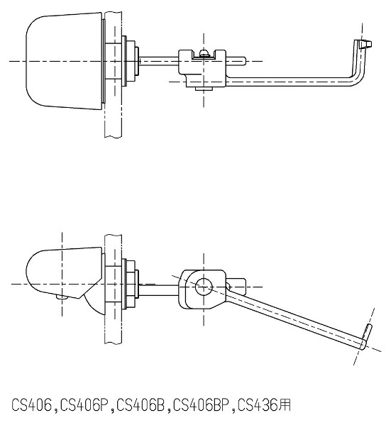 TOTO(トートー) レバーハンドル部 (TS406CN用) TH425-26