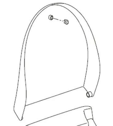 LIXIL(INAX)便フタ(大型共用)一揃いの道具BW1/BN8D12-142