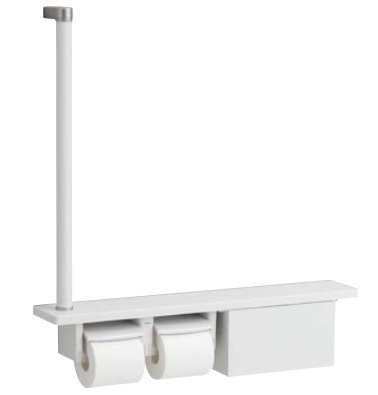 TOTO(トゥートゥー)木製手摺り(R/L兼用)紙巻きタバコ器一体型/棚原則として手合い(納める付)YHB63FBR
