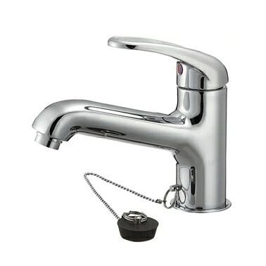 SANEI(三栄水栓)シングルワンホール洗面混合栓K4710V-13-23/K4710K-13-23｜日の出ショッピングサイト 22,610円