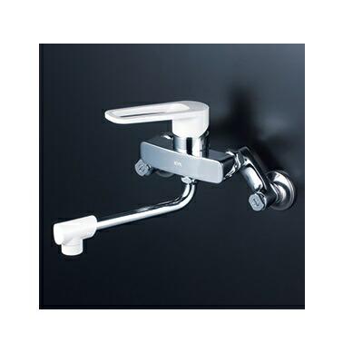 【新品訳あり(箱きず・やぶれ)】 KVK シングルレバー式混合栓 寒冷地用 MSK110KWT KVK シングルレバー式混合栓(寒冷地用) MSK110KWT (水栓金具