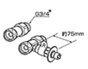 Panasonic(パナソニック)食器洗い乾燥機用分岐栓混合分岐壁出し用(26mm・28mm用)全メーカー共通タイプCB-S268A6｜日の出ショッピングサイト