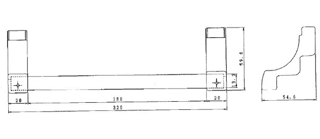 楽天市場】Cleanup(クリナップ)スクエアタオル掛け(CENTRO
