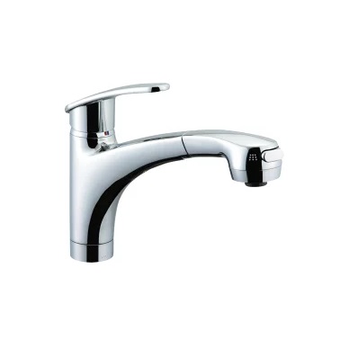 LIXIL(INAX) アウゼ(エコハンドル) 吐水口引出式(ハンドシャワー付) シングルレバー混合水栓 SF-A451SYXU/SF-A451SYXNU