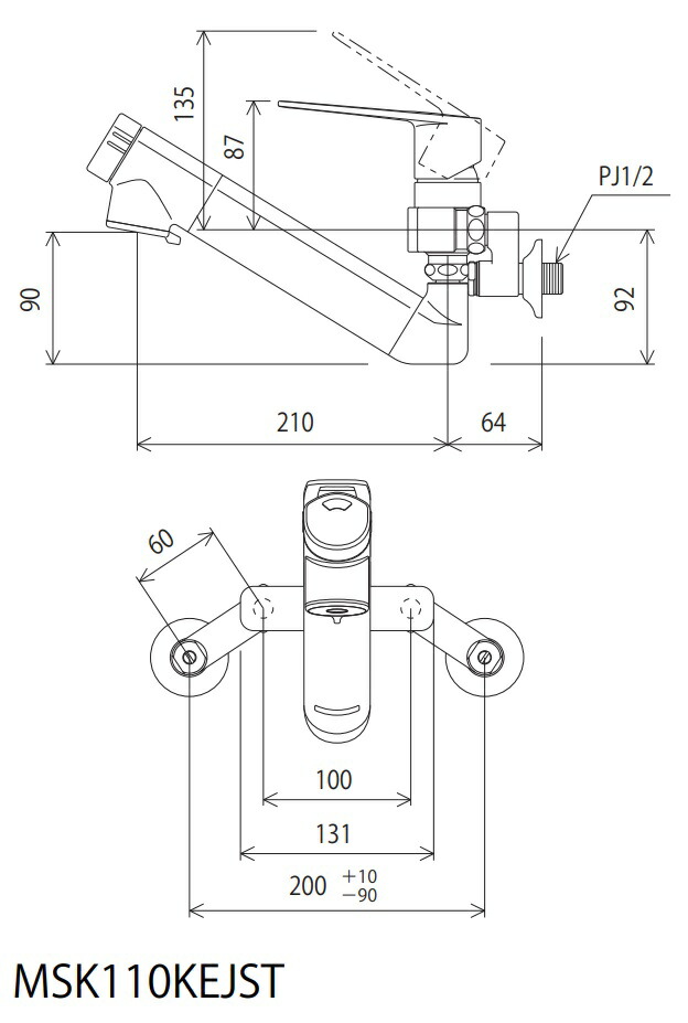 トラスト KVK浄水器内蔵用シングル混合栓 ｅレバー 浄水カートリッジ1本付き MSK110KEJST www.consultargroup.com