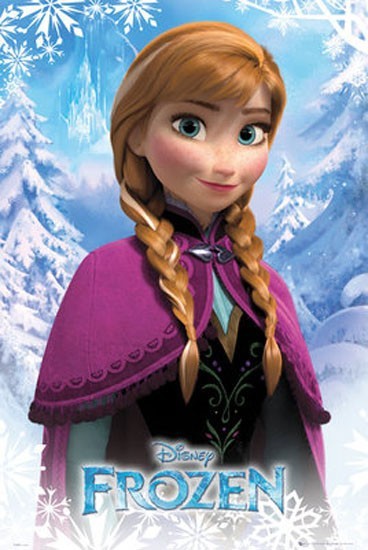 楽天市場】アナと雪の女王 アナとエルサ 映画ポスター フレーム