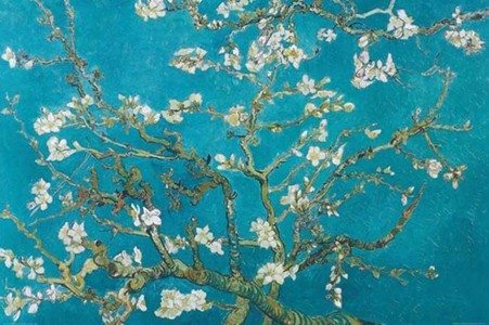 【楽天市場】ゴッホ作品 花咲くアーモンドの枝 ポスター 木製アート 