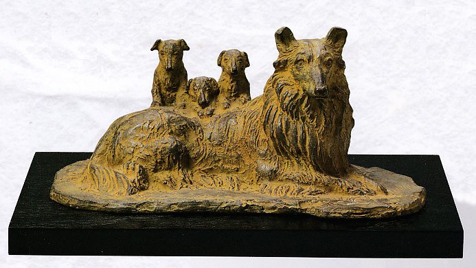 楽天市場】中村晋也 月からの使者たち （ブロンズ像） 送料無料