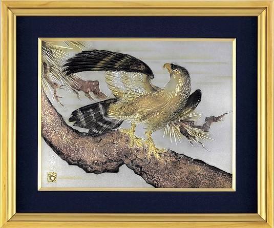 鷹の置物／松鷹 美術工芸