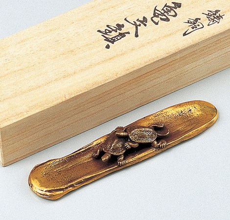 楽天市場】文鎮 ペーパーウエイト 高岡銅器 亀 夫婦 夫婦亀 須賀