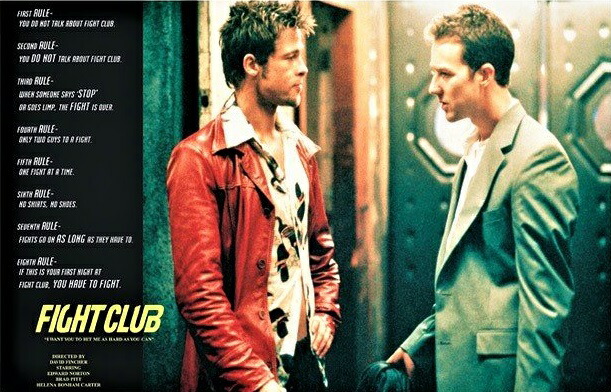 Fight Club（ファイト・クラブ）/ブラッド・ピット/映画ポスター 45325b.jpg