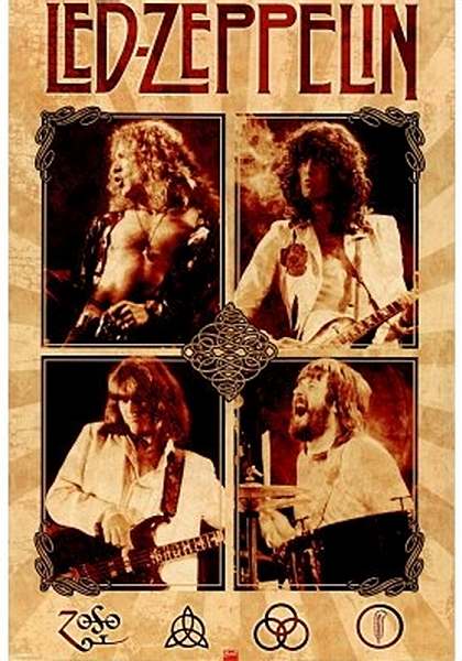 レッド・ツェッペリン ポスター Led Zeppelin 楽天市場】レッドツェッペリン ポスター 91.5×61cm 木製アート