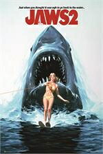 楽天市場】ジョーズ JAWS 映画ポスター 91.5×61cm 木製アート