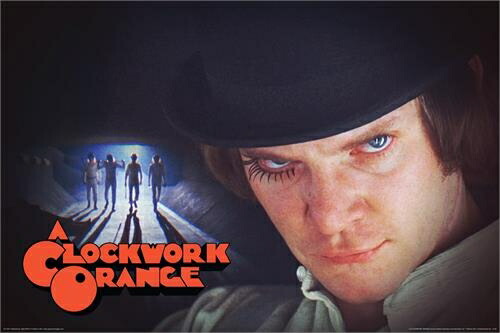 時計じかけのオレンジ　映画ポスター 時計じかけのオレンジ 映画ポスター
